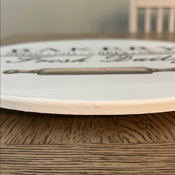 Farmhouse Lazy Susan / turntable - Picture 2 of 3